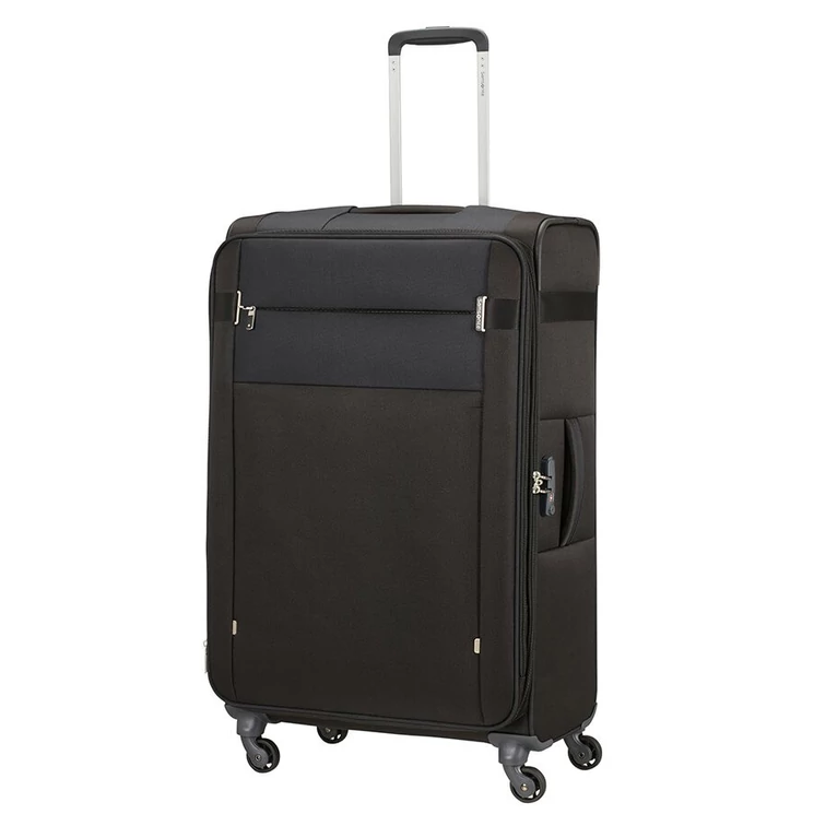 Samsonite Citybeat bővíthető spinner bőrönd nagy méret 78 cm