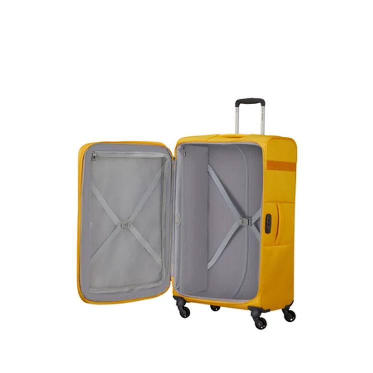 Samsonite Citybeat bővíthető spinner bőrönd nagy méret 78 cm
