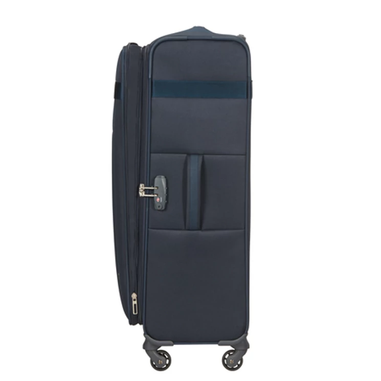 Samsonite Citybeat bővíthető spinner bőrönd nagy méret 78 cm