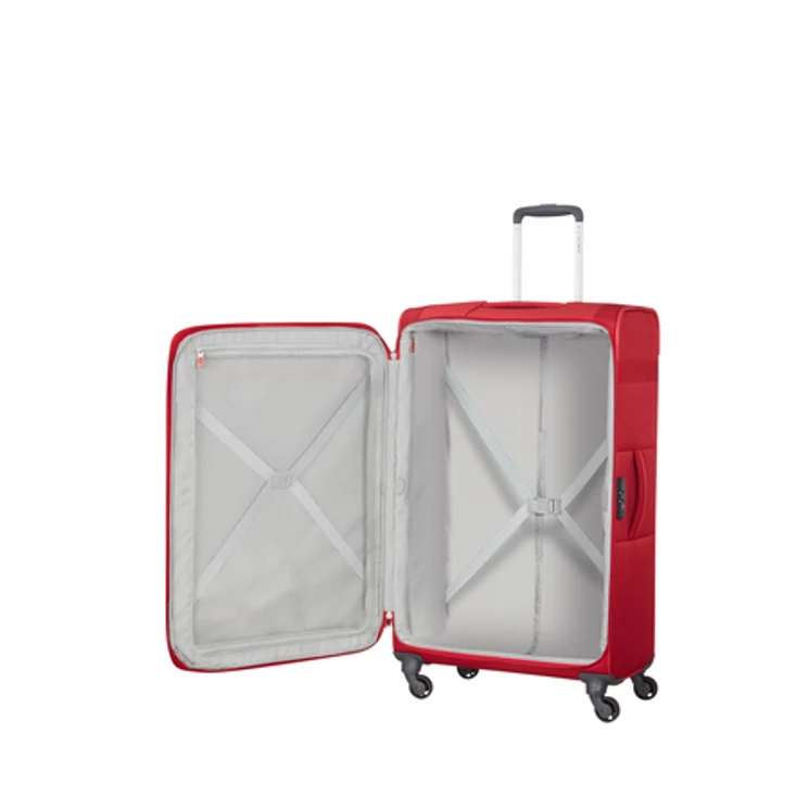 Samsonite Citybeat bővíthető spinner bőrönd nagy méret 78 cm