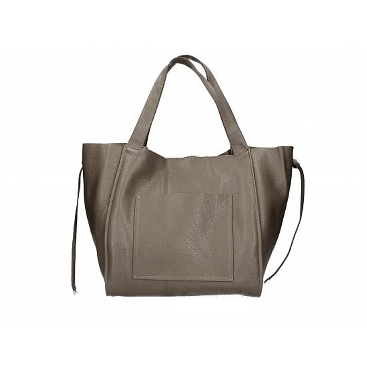 Valódi bőr női táska sötéttaupe színben S7177 DarkTaupe