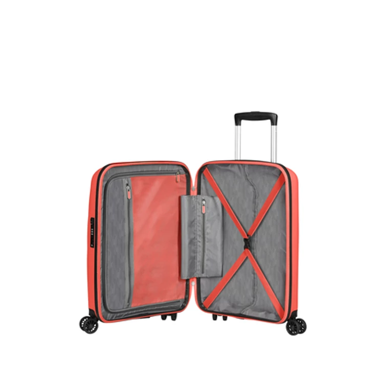 American Tourister Bon Air DLX Spinner Kabinbőrönd 55cm FlashCoral