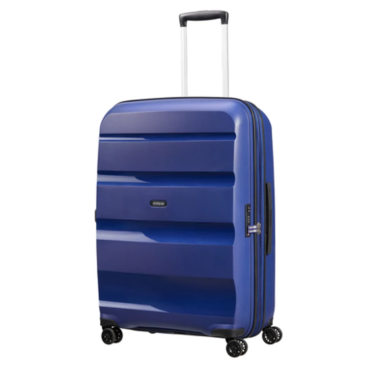 American Tourister Bon Air DLX Spinner Bővíthető Bőrönd 75cm MidnightNavy