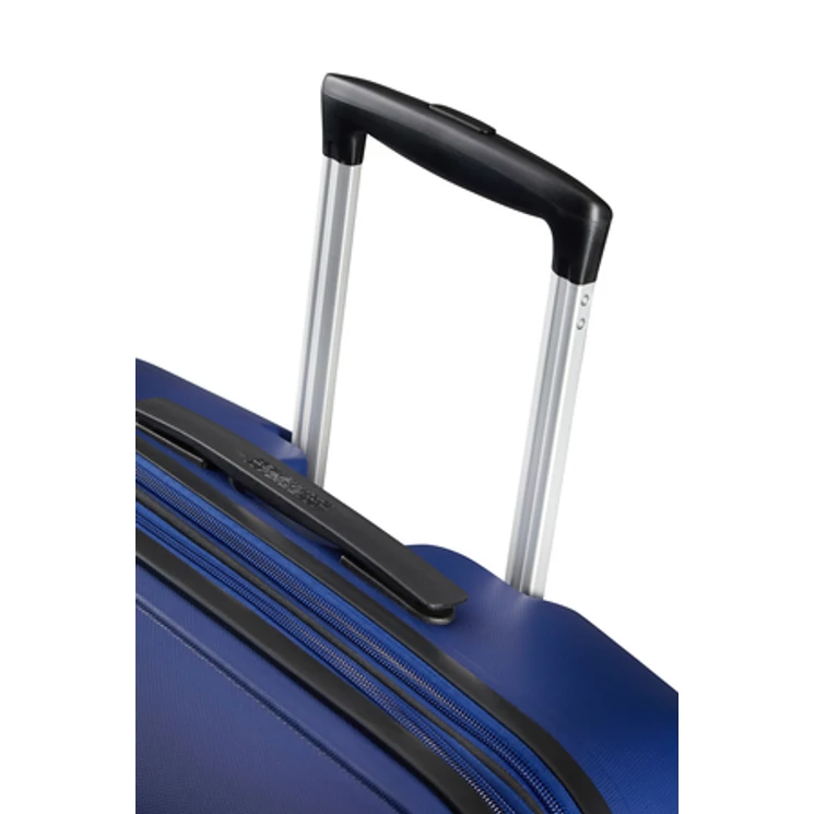 American Tourister Bon Air DLX Spinner Bővíthető Bőrönd 75cm MidnightNavy
