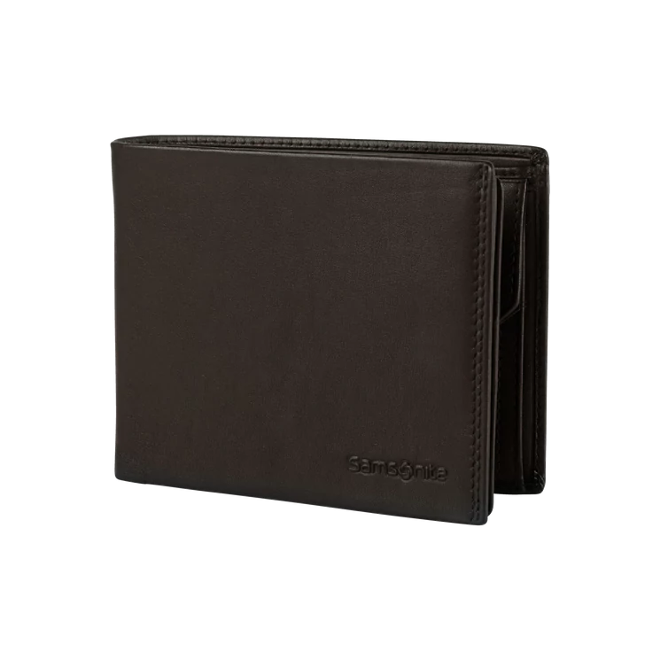 Samsonite Valódi bőr férfi pénztárca ATTACK 2 SLG barna színben