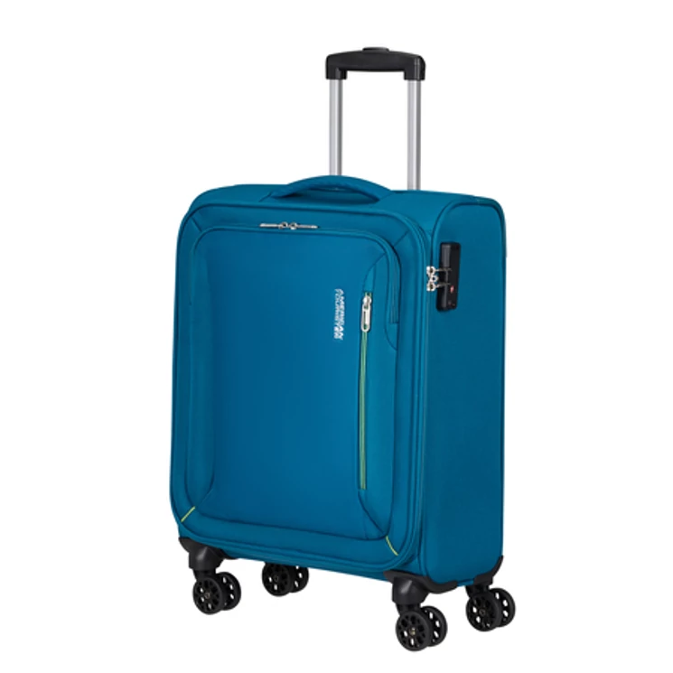 American Tourister Hyperspeed Spinner Bőrönd 55cm DeepTeal 3 év garancia
