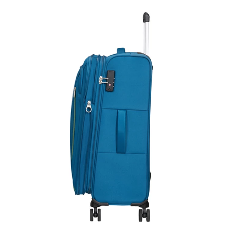 American Tourister Hyperspeed Spinner Bőrönd 55cm DeepTeal 3 év garancia