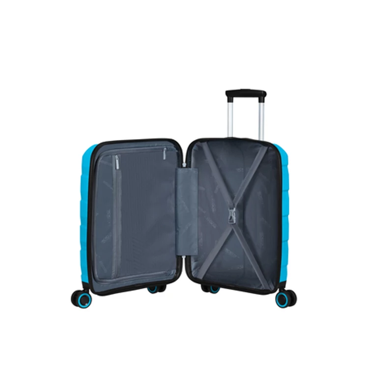 American Tourister Air Move Spinner Kabinbőrönd 55cm PeaceBlue 3 év garancia
