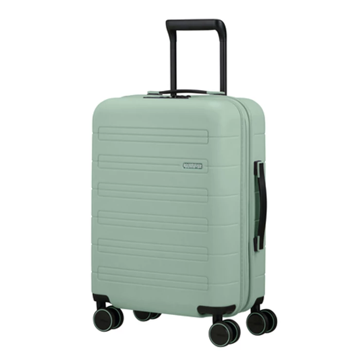 American Tourister Novastream bővíthető Spinner bőrönd 55 Zöld 3 év garancia