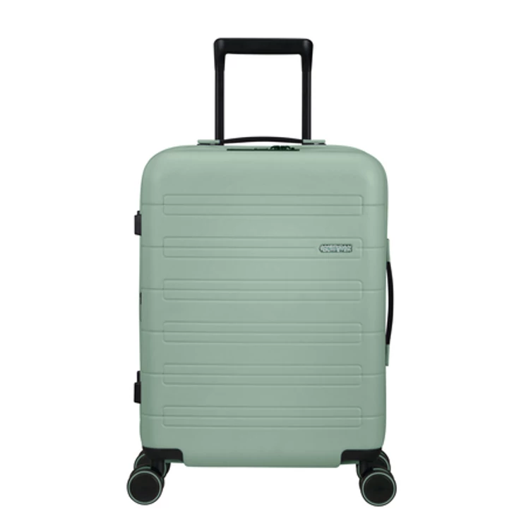 American Tourister Novastream bővíthető Spinner bőrönd 55 Zöld 3 év garancia