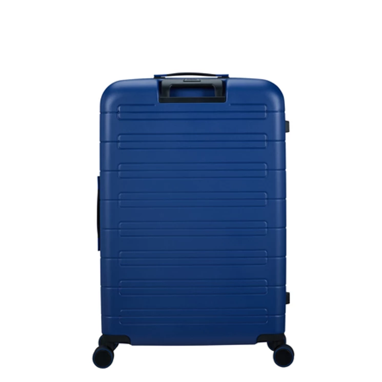 American Tourister Novastream bővíthető Spinner bőrönd 77 Sötétkék 3 év garancia