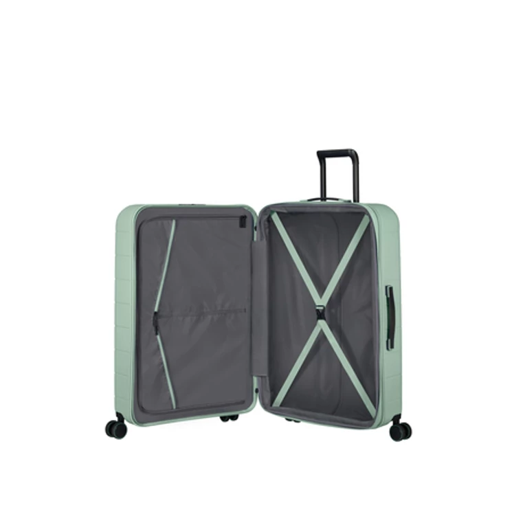 American Tourister Novastream bővíthető Spinner bőrönd 77 Zöld 3 év garancia