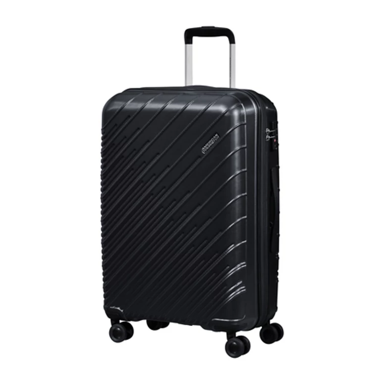 American Tourister SpeedStar Spinner Bővíthető Bőrönd 67cm Black 3 év garancia