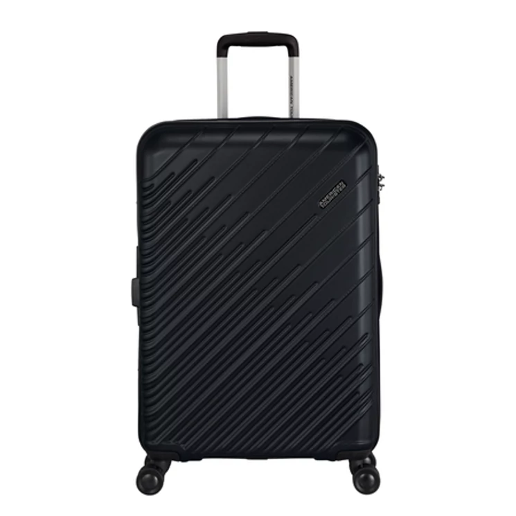 American Tourister SpeedStar Spinner Bővíthető Bőrönd 67cm Black 3 év garancia