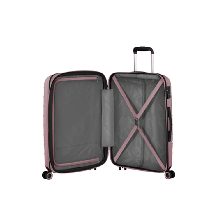 American Tourister SpeedStar Spinner Bővíthető Bőrönd 67cm RoseGold 3 év garancia