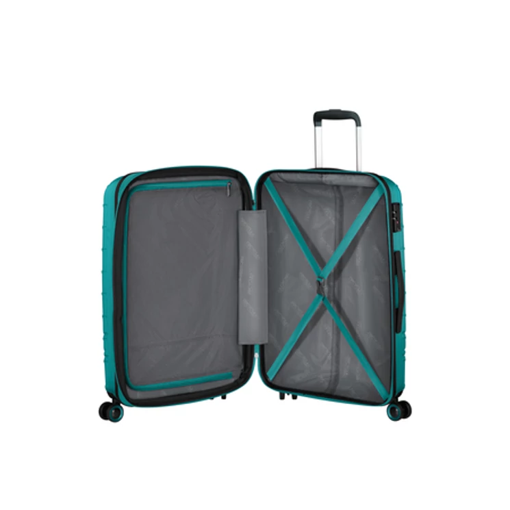 American Tourister SpeedStar Spinner Bővíthető Bőrönd 67cm DeepTurquoise 3 év garancia