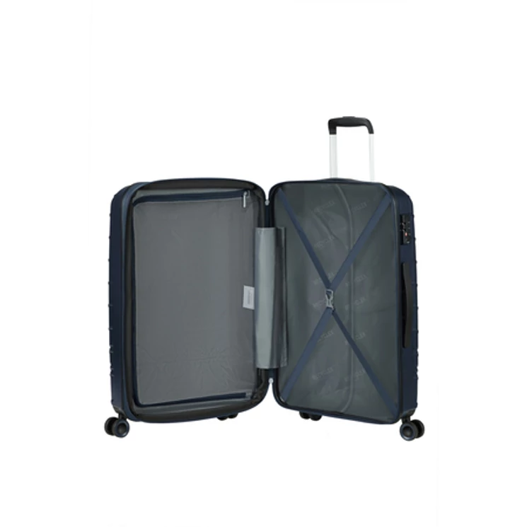 American Tourister SpeedStar Spinner Bővíthető Bőrönd 67cm AtlanticBlue 3 év garancia