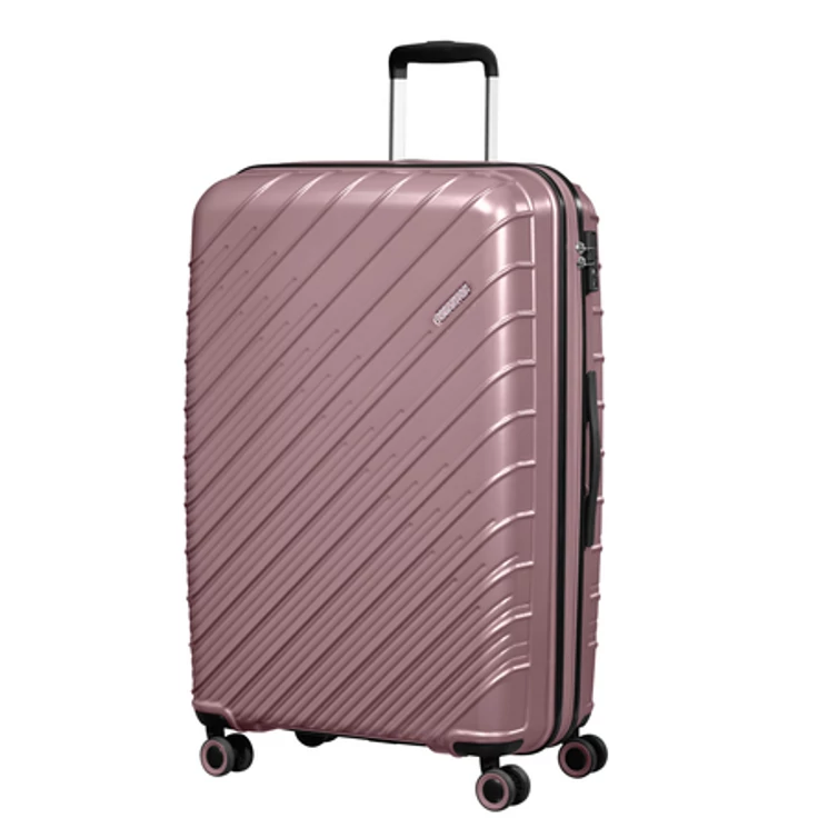 American Tourister SpeedStar Spinner Bővíthető Bőrönd 77cm RoseGold 3 év garancia