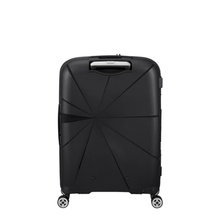 American Tourister Starvibe Spinner Bővíthető Bőrönd 67cm Black 3 év garancia
