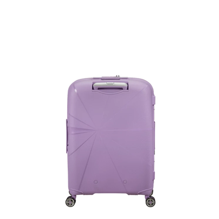 American Tourister Starvibe Spinner Bővíthető Bőrönd 67cm Lavender 3 év garancia