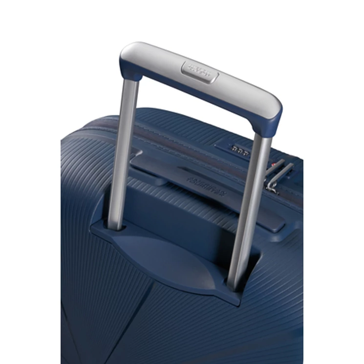 American Tourister Starvibe Spinner Bővíthető Bőrönd 77cm Navy 3 év garancia
