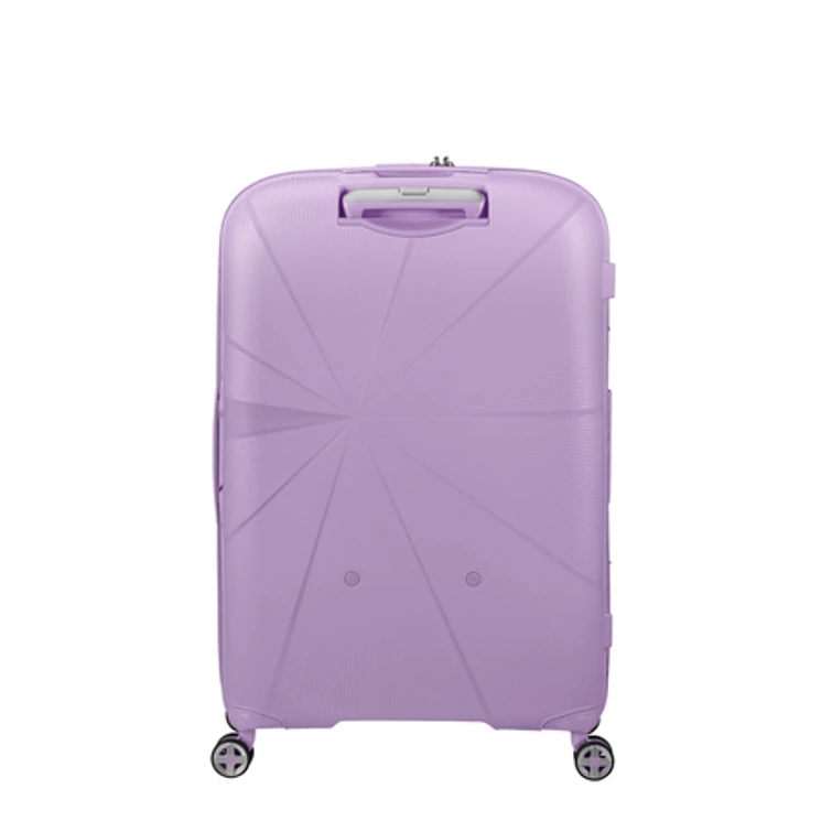 American Tourister Starvibe Spinner Bővíthető Bőrönd 77cm Lavender 3 év garancia
