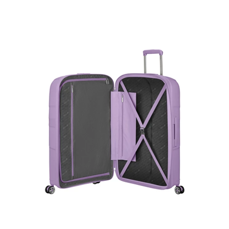 American Tourister Starvibe Spinner Bővíthető Bőrönd 77cm Lavender 3 év garancia