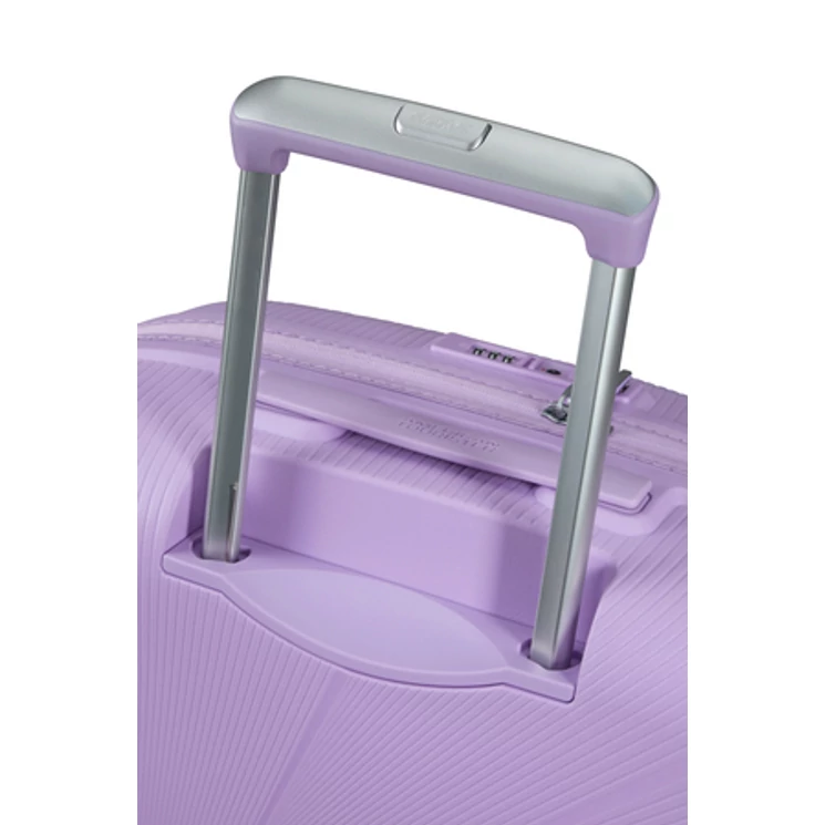 American Tourister Starvibe Spinner Bővíthető Bőrönd 77cm Lavender 3 év garancia