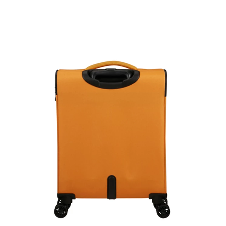 American Tourister Pulsonic Spinner Bővíthető Kabinbőrönd 55cm SunsetYellow