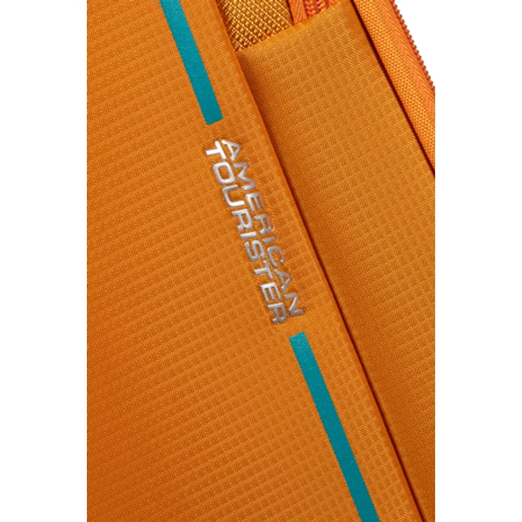 American Tourister Pulsonic Spinner Bővíthető Kabinbőrönd 55cm SunsetYellow