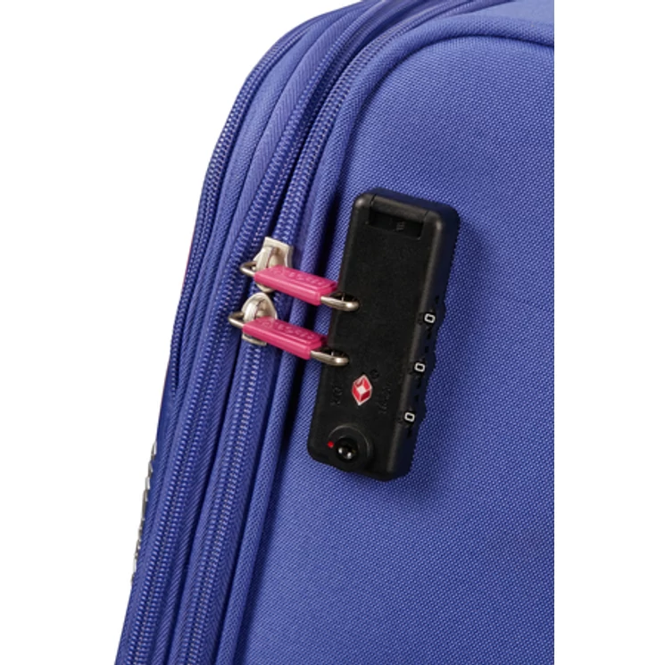 American Tourister Pulsonic Spinner Bővíthető Kabinbőrönd 55cm SoftLilac