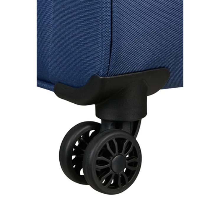 American Tourister Pulsonic Spinner Bővíthető Kabinbőrönd 55cm CombatNavy