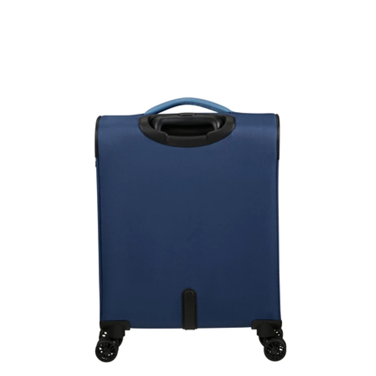 American Tourister Pulsonic Spinner Bővíthető Kabinbőrönd 55cm CombatNavy