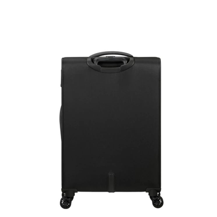 American Tourister Pulsonic Spinner Bőrönd 68cm AsphaltBlack
