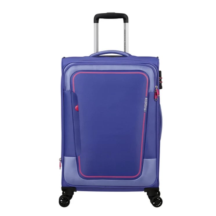 American Tourister Pulsonic Spinner Bőrönd 68cm SoftLilac