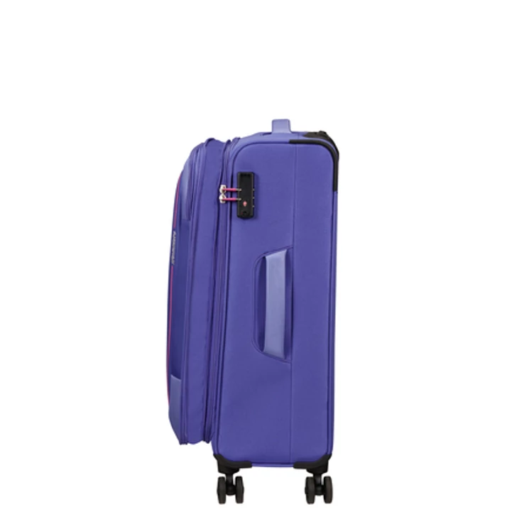 American Tourister Pulsonic Spinner Bőrönd 68cm SoftLilac