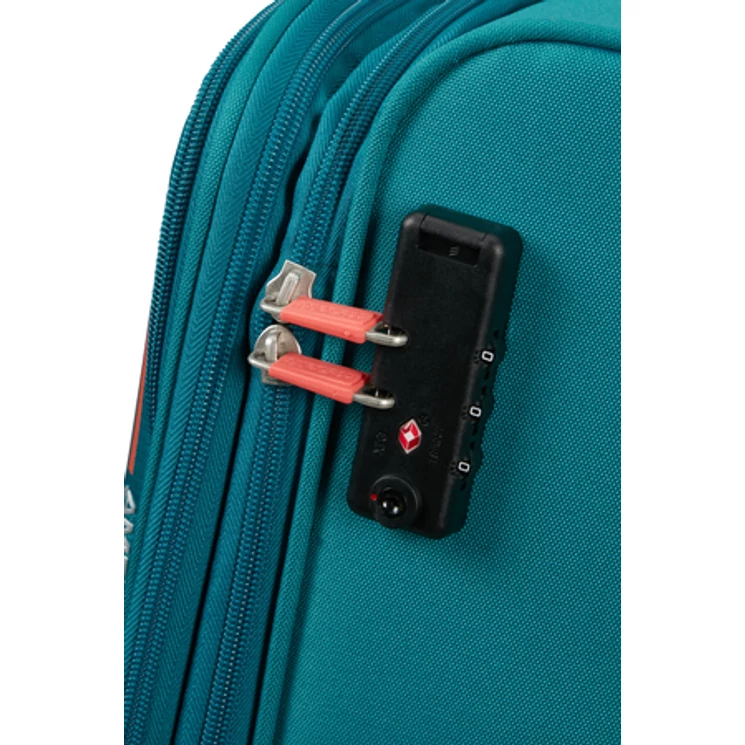 American Tourister Pulsonic Spinner Bőrönd 68cm StoneTeal