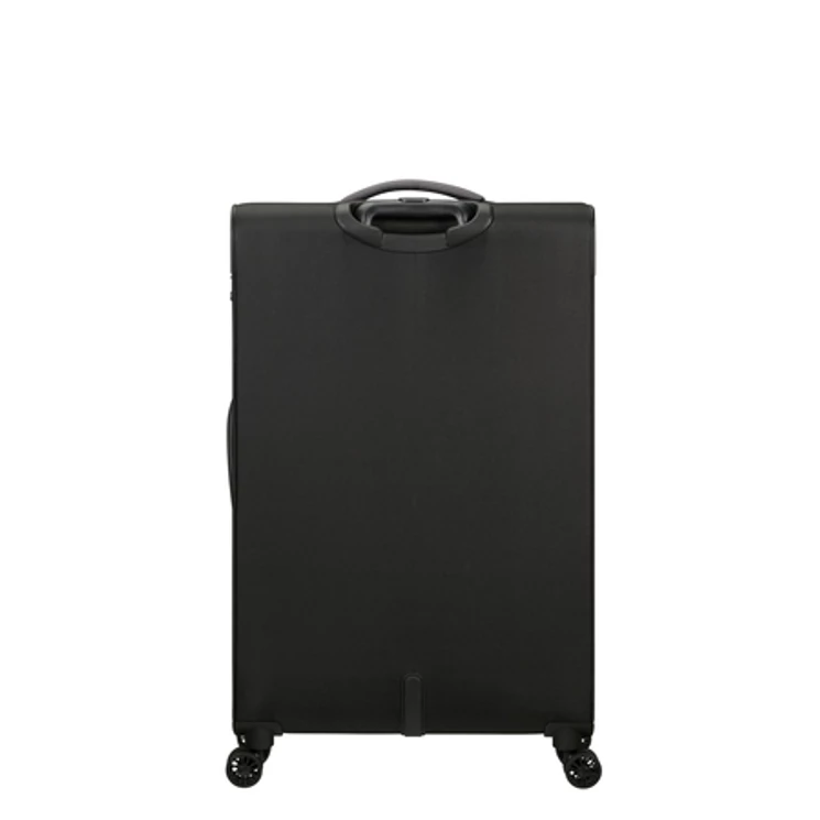 American Tourister Pulsonic Spinner Bőrönd 81cm AsphaltBlack