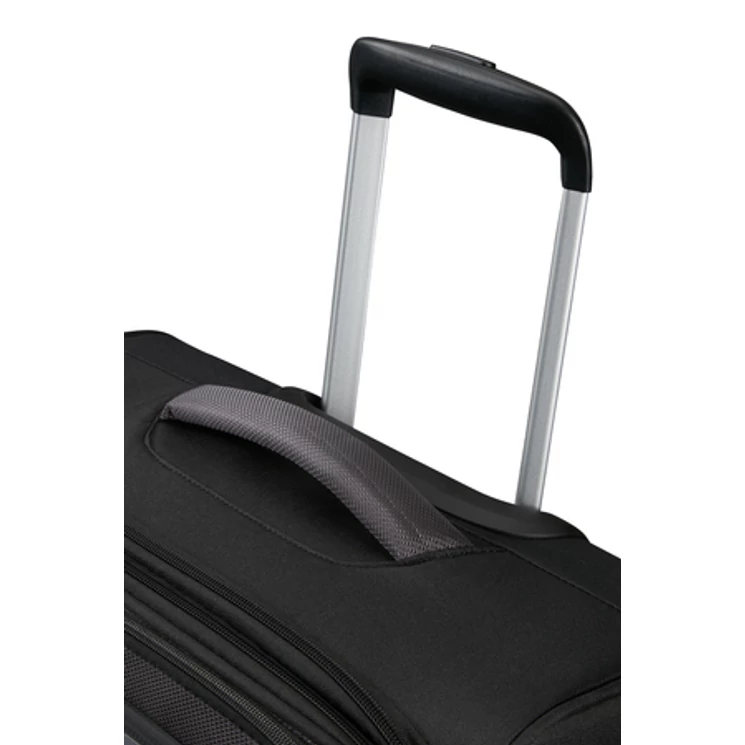American Tourister Pulsonic Spinner Bőrönd 81cm AsphaltBlack