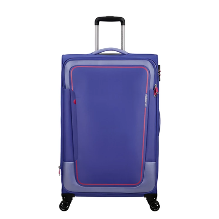 American Tourister Pulsonic Spinner Bőrönd 81cm SoftLilac