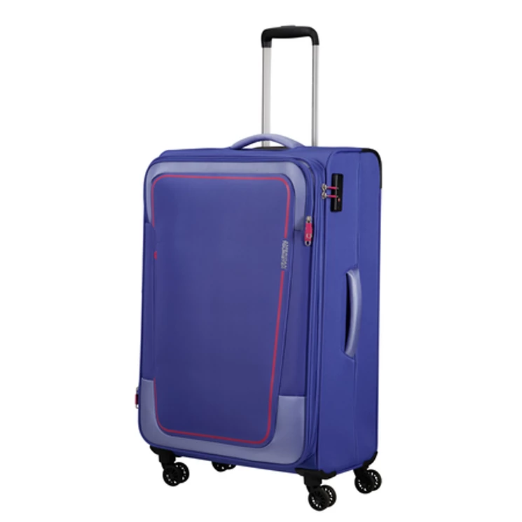 American Tourister Pulsonic Spinner Bőrönd 81cm SoftLilac