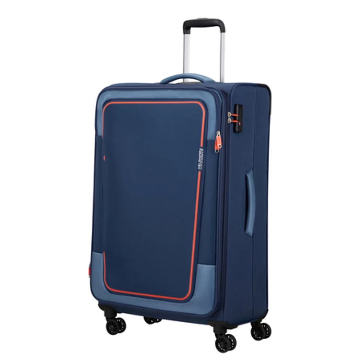 American Tourister Pulsonic Spinner Bőrönd 81cm CombatNavy