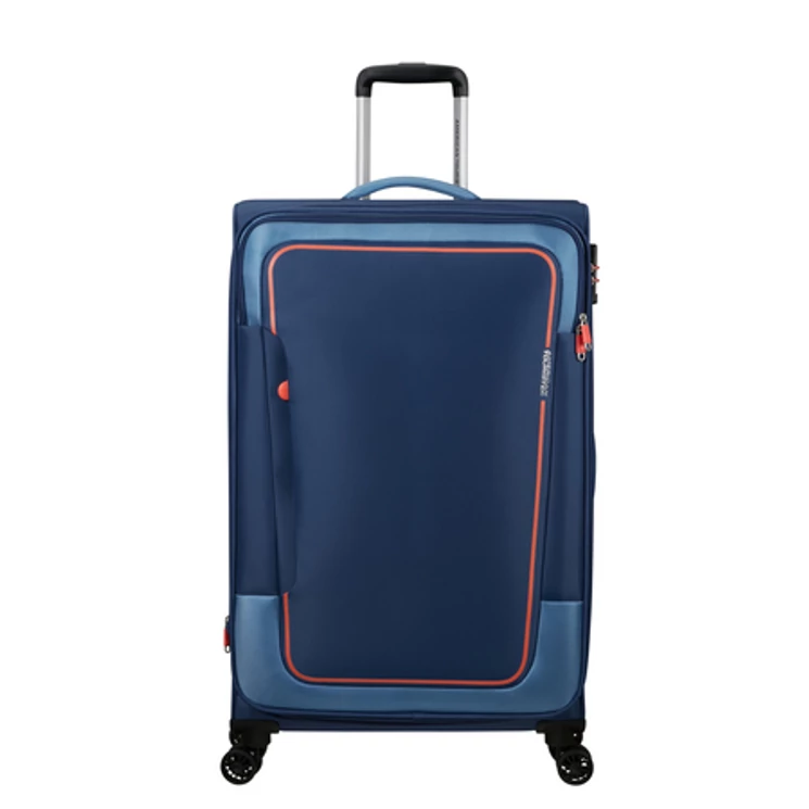 American Tourister Pulsonic Spinner Bőrönd 81cm CombatNavy