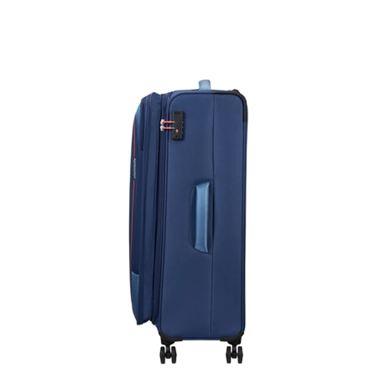 American Tourister Pulsonic Spinner Bőrönd 81cm CombatNavy