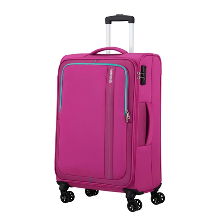 American Tourister Sea Seeker Spinner Bőrönd 68cm DeepFuchsia