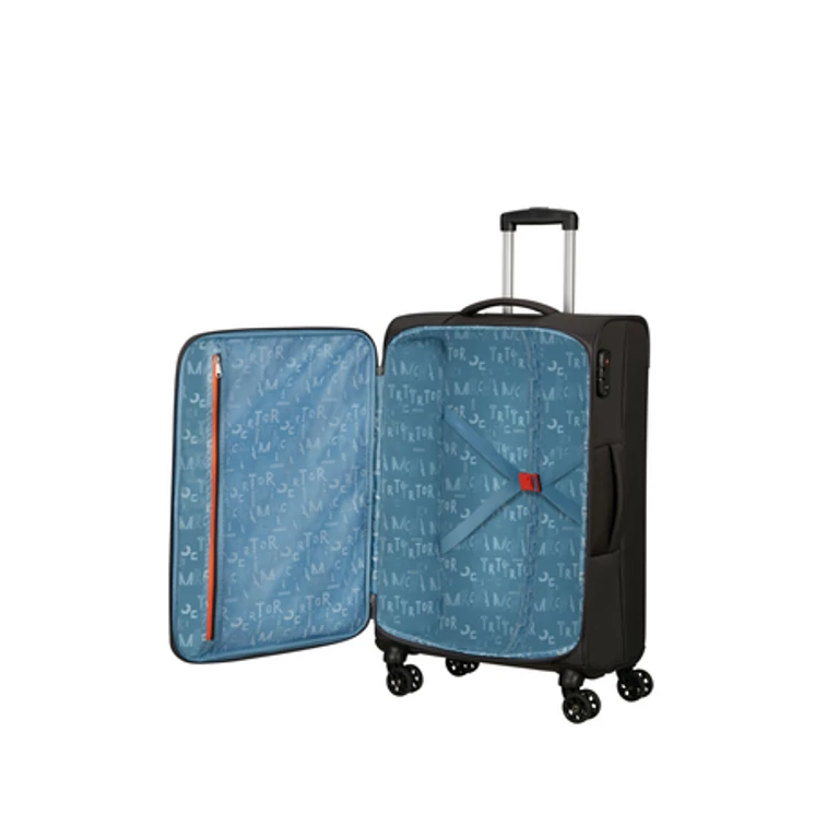 American Tourister Sea Seeker Spinner Bőrönd 68cm CharcoalGrey