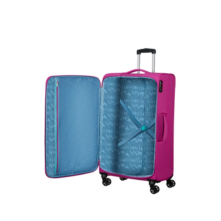 American Tourister Sea Seeker Spinner Bőrönd 80cm DeepFuchsia