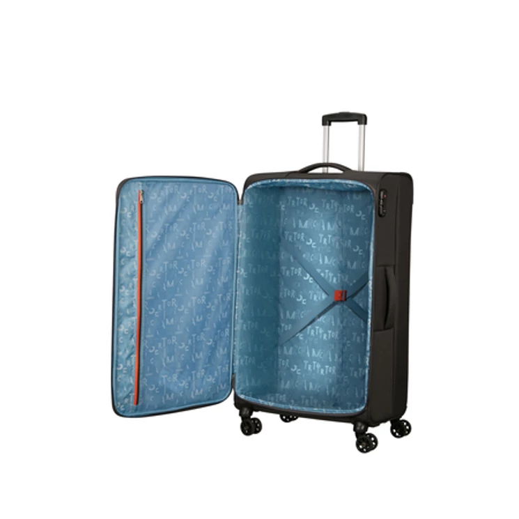 American Tourister Sea Seeker Spinner Bőrönd 80cm CharcoalGrey