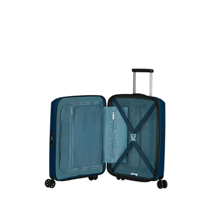 American Tourister Aerostep Spinner Kabinbőrönd 55cm Navy 3 év garancia