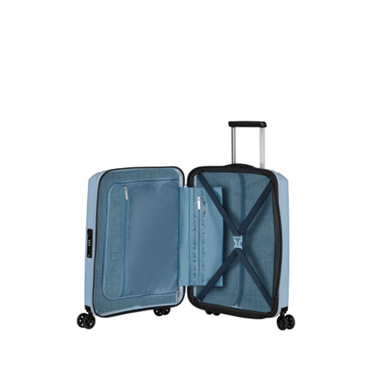 American Tourister Aerostep Spinner Kabinbőrönd 55cm Grey 3 év garancia